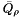 ${\bar Q}_{\rho}$