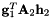 $ {\bf g}_1^T{\bf A}_2{\bf h}_2 $