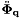 $ {\ddot{\bm \Phi}}_{\bf q} $
