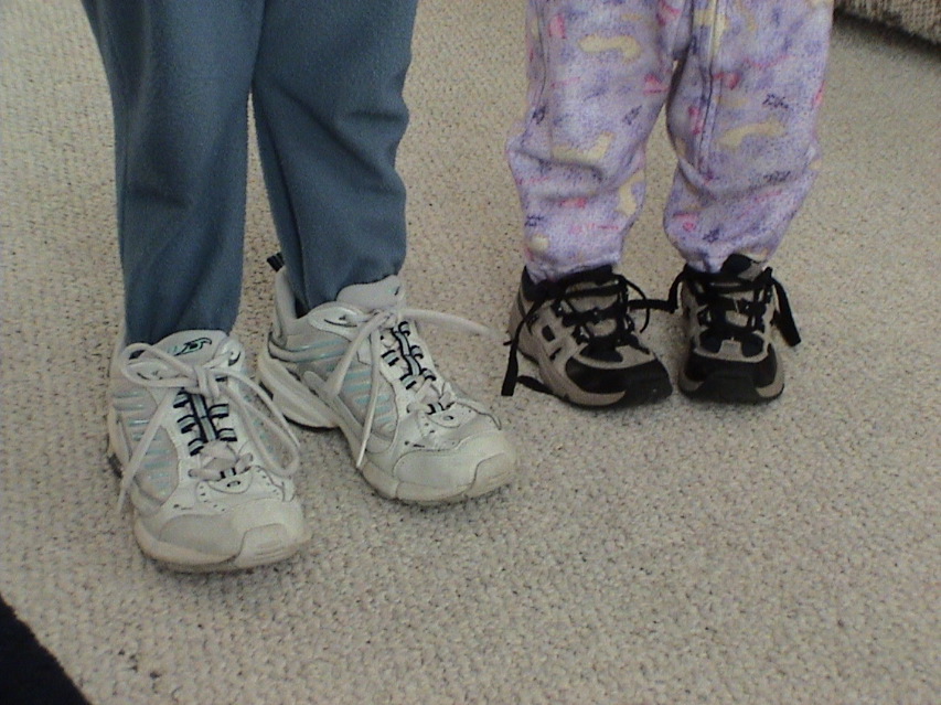 Whose shoes are these anyway?