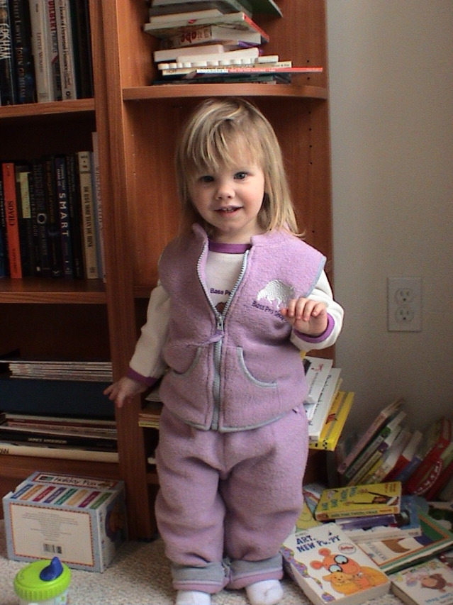 I like my new outfit from Mimi & Grandpa.
