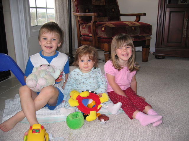 Mommy's cuties!