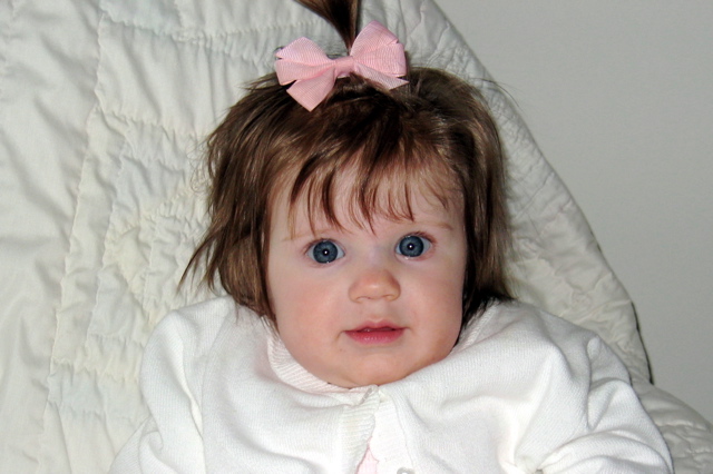 This bow makes me look cute.